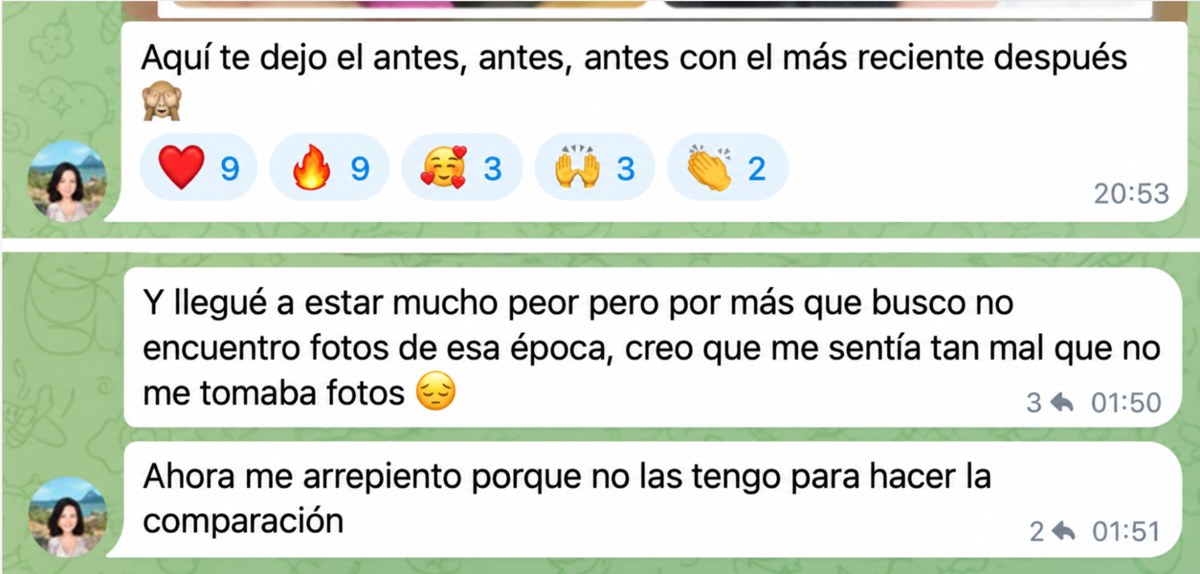 Mensaje de Sandra
