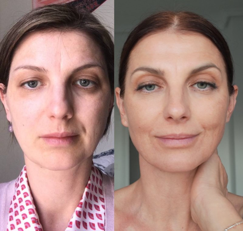 Eugenia Efimets, antes y después
